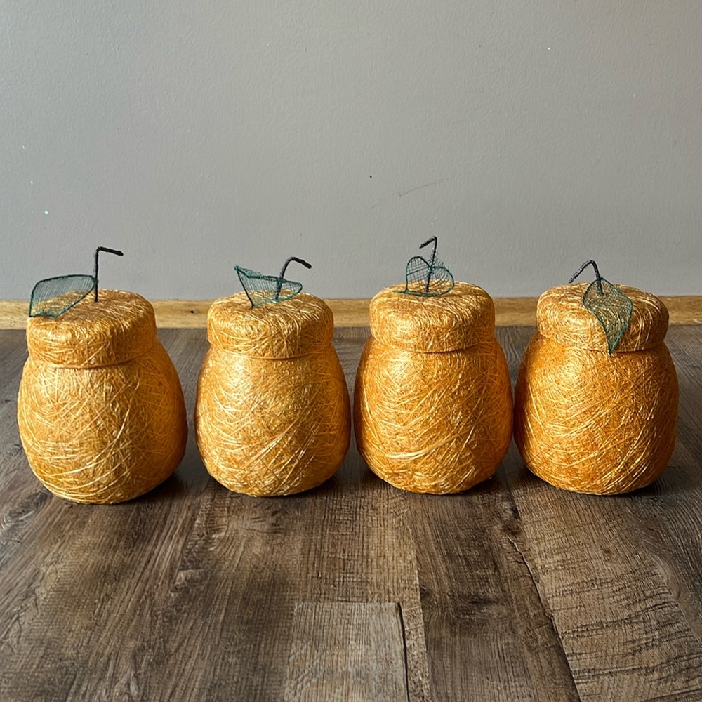 NWT Pumpkin Decor - Jars